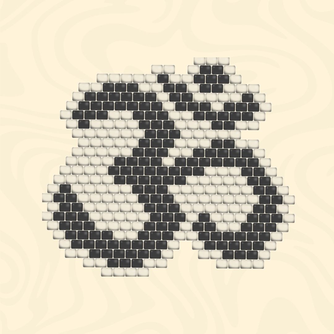 Om symbol beading pattern thumbnail